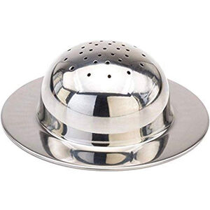 Our Pets Aroma Dome Slow Feeder Dog Bowl Vented Insert, Silver, Stainless Steel